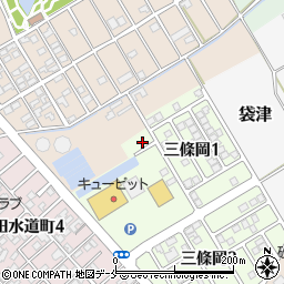 三條岡第一公園周辺の地図