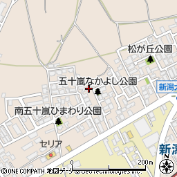 新潟県新潟市西区五十嵐１の町6730-17周辺の地図