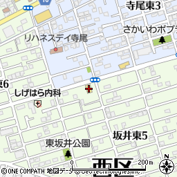 クラフトハートトーカイ　新潟坂井店周辺の地図