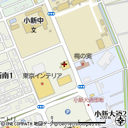 新潟トヨタ自動車株式会社　レクサスＣＰＯ新潟周辺の地図