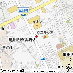 亀田眼科クリニック周辺の地図