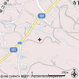 福島県伊達市梁川町舟生堂前周辺の地図