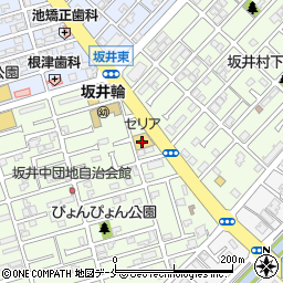 セリア坂井東店周辺の地図