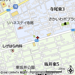 新潟信用金庫坂井支店周辺の地図