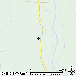 山形県米沢市簗沢1800周辺の地図