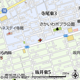 タイヤ館寺尾周辺の地図