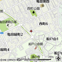 中蒲原福祉会周辺の地図