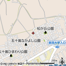新潟県新潟市西区五十嵐１の町6750周辺の地図