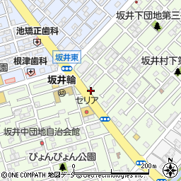 ニイガタビューティルーム坂井店周辺の地図