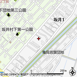 坂井アベニュー公園周辺の地図