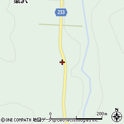 山形県米沢市簗沢1831周辺の地図