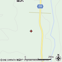 山形県米沢市簗沢1837周辺の地図