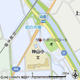 新潟県阿賀野市山倉1307周辺の地図