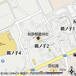 和夛都義神社周辺の地図