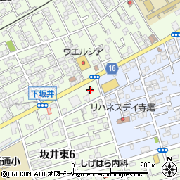 ありがとさんの住宅情報館　新潟西店周辺の地図