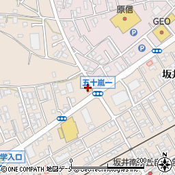 ガスト新潟五十嵐店周辺の地図