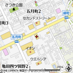 イエローハット新潟亀田店周辺の地図