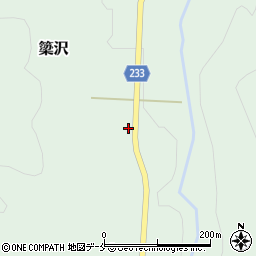 山形県米沢市簗沢2769周辺の地図