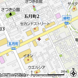 亀田メディコム周辺の地図
