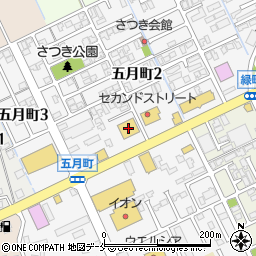 好日山荘新潟亀田店周辺の地図
