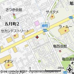 眼鏡市場新潟亀田店周辺の地図