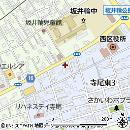 寺尾交番周辺の地図