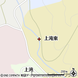 宮城県丸森町（伊具郡）上滝東周辺の地図