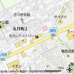 カリモク家具株式会社新潟ショールーム周辺の地図