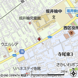 新潟市消防局西消防署寺尾出張所周辺の地図