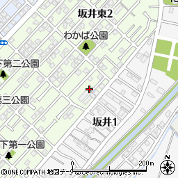 新潟県新潟市西区坂井東2丁目22周辺の地図