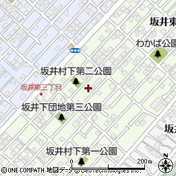 新潟県新潟市西区坂井東3丁目3周辺の地図