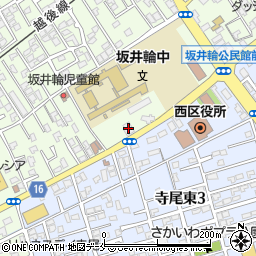 じゅうじゅうカルビ新潟寺尾店周辺の地図