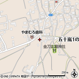 新潟県新潟市西区五十嵐１の町7290周辺の地図