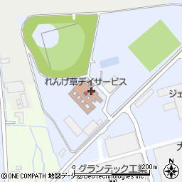 れんげ草デイサービス周辺の地図