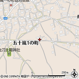 新潟県新潟市西区五十嵐１の町7076周辺の地図