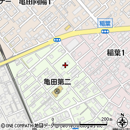 新潟市母子生活支援施設さつき荘周辺の地図
