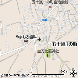 新潟県新潟市西区五十嵐１の町7230周辺の地図