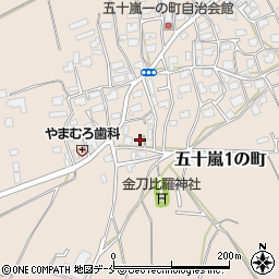 新潟県新潟市西区五十嵐１の町7225周辺の地図
