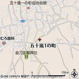 新潟県新潟市西区五十嵐１の町7090周辺の地図