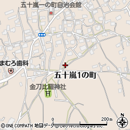 新潟県新潟市西区五十嵐１の町7093周辺の地図