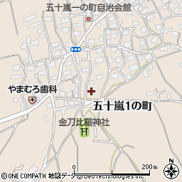 新潟県新潟市西区五十嵐１の町7184周辺の地図