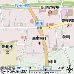 セブンイレブン福島新地町店周辺の地図