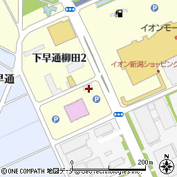 ローソン新潟亀田インター店周辺の地図