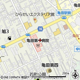 全快堂薬局亀田店周辺の地図