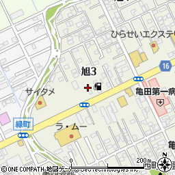 ことぶき寿司　亀田店周辺の地図