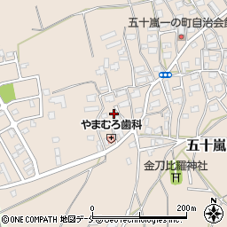 新潟県新潟市西区五十嵐１の町7271周辺の地図