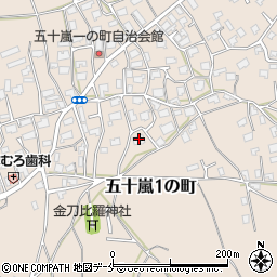 新潟県新潟市西区五十嵐１の町7094周辺の地図
