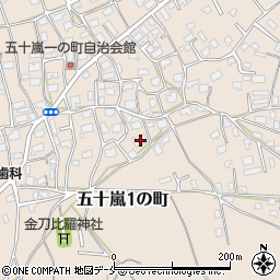 新潟県新潟市西区五十嵐１の町7106周辺の地図