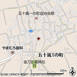 新潟県新潟市西区五十嵐１の町7176周辺の地図