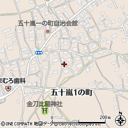 新潟県新潟市西区五十嵐１の町7182周辺の地図